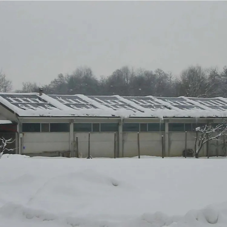 pellicola scioglineve per pannelli fotovoltaici per capannone